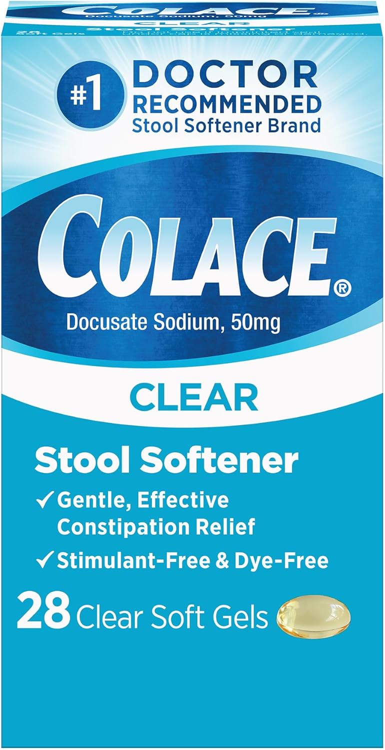 Colace Clear Soft Gels