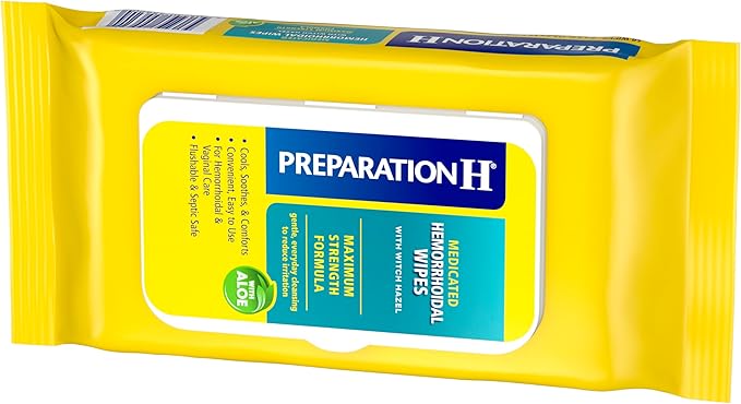 Preparation H Hemorrhoid Wipes