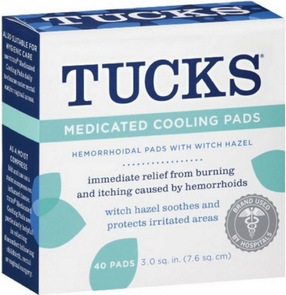Tucks Medicated Cooling Pads