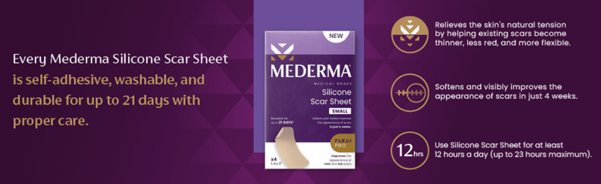 Mederma Silicone Scar Sheet