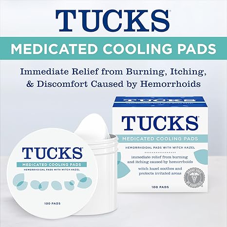 Tucks Medicated Cooling Pads