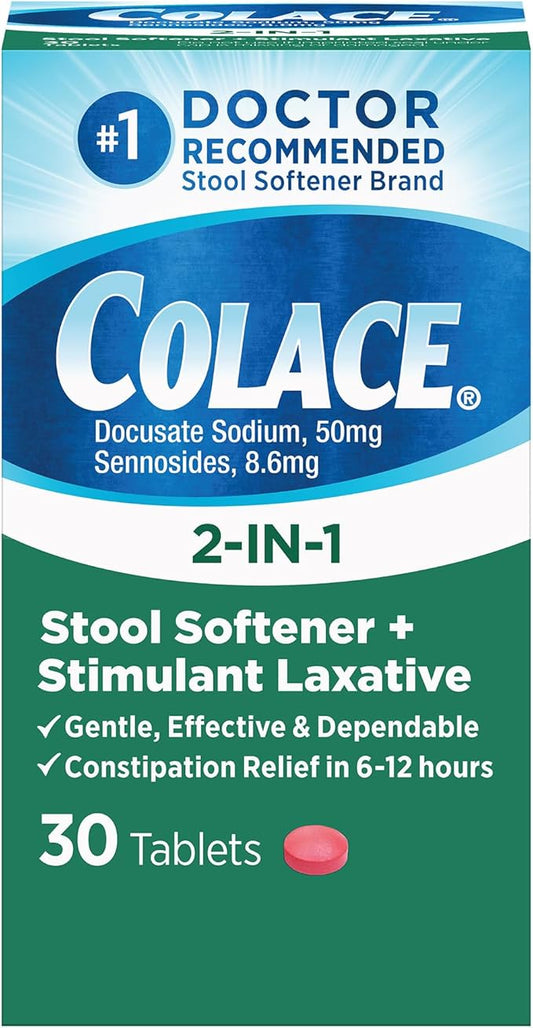 Colace Clear Soft Gels